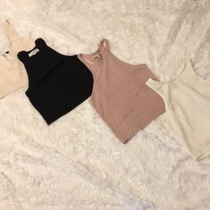 Cropped tank top bundles